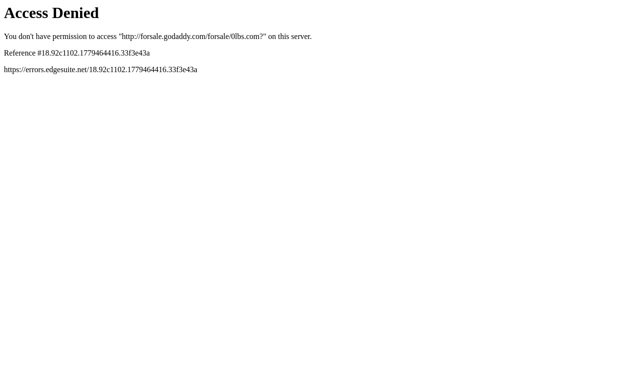 Screenshot of 0lbs.com