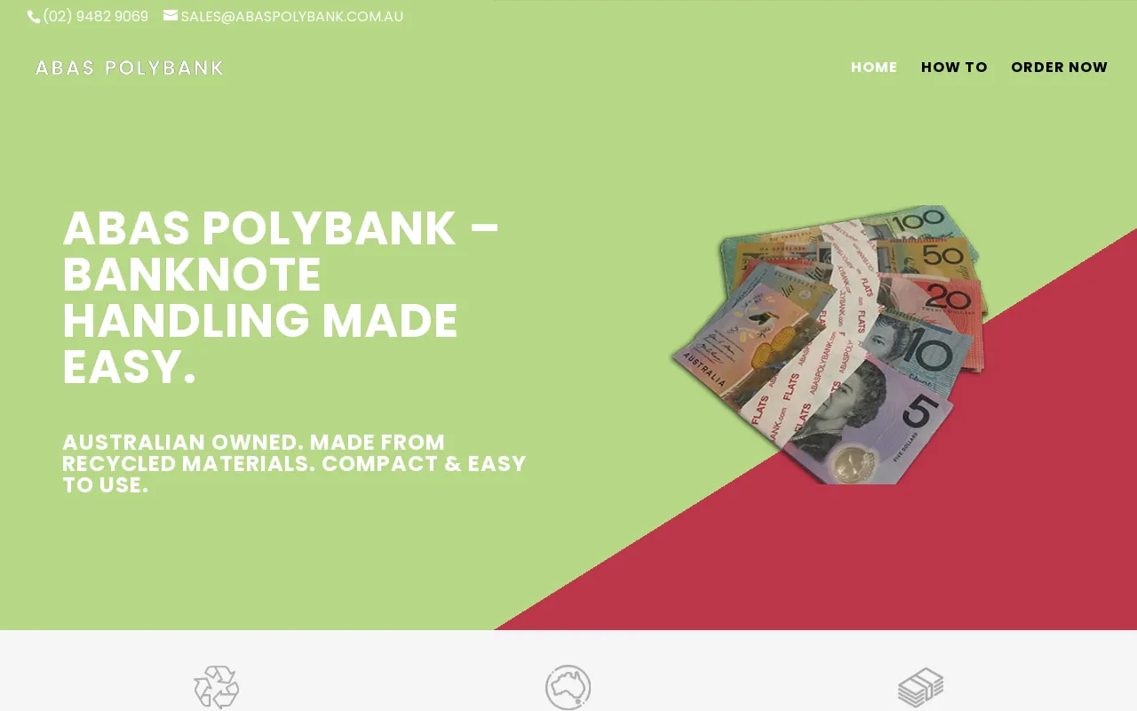 Screenshot of abaspolybank.com