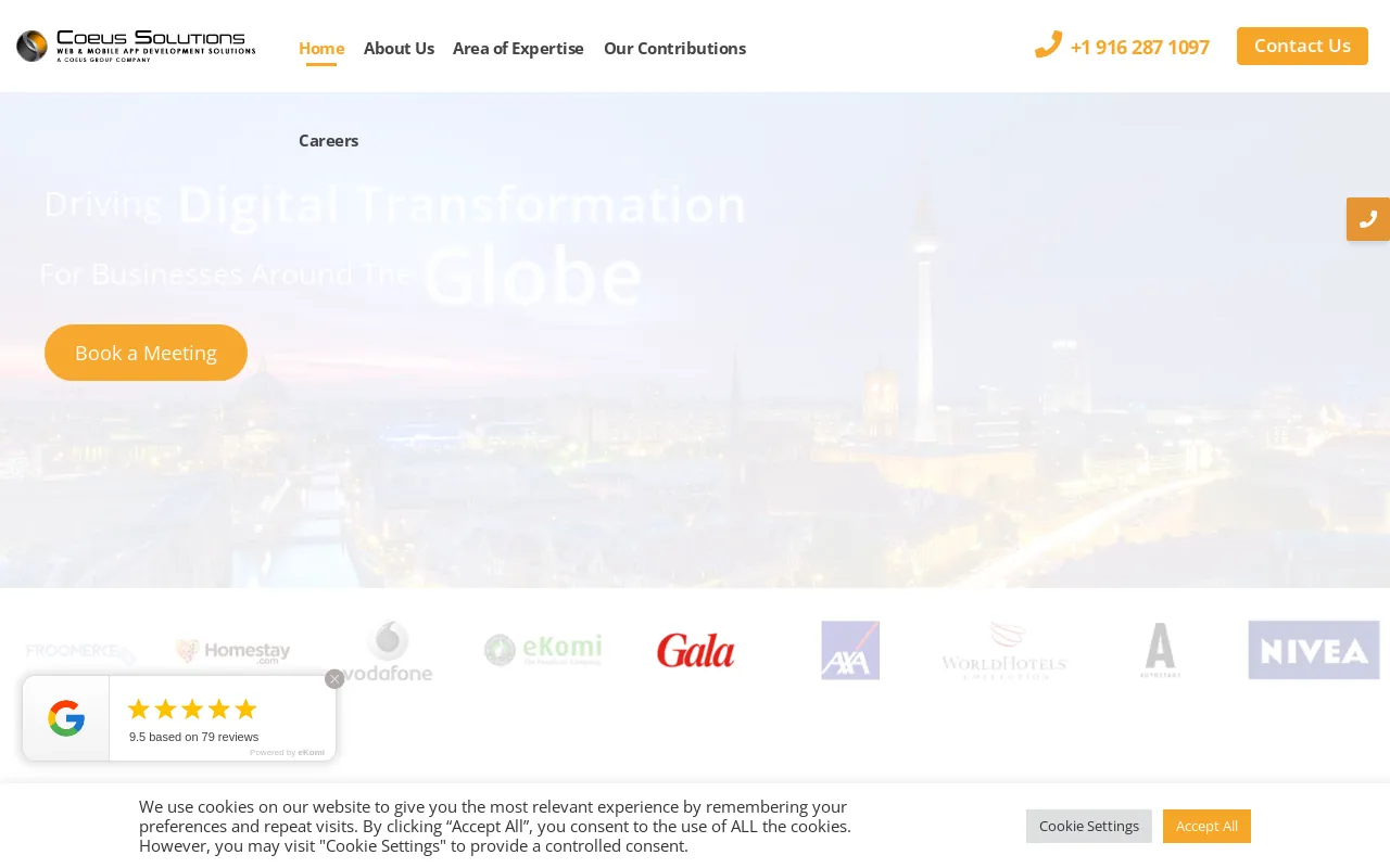 Screenshot of coeus-solutions.de