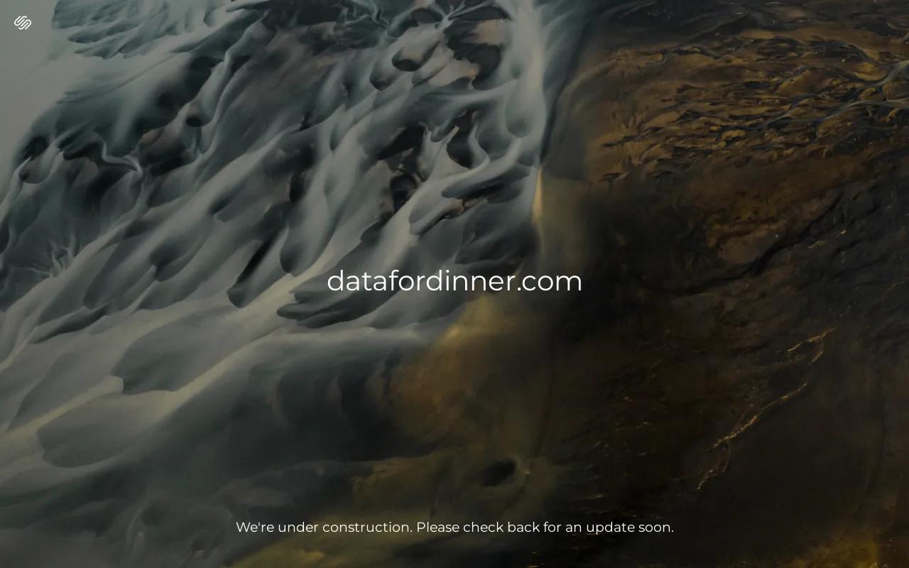 Screenshot of datafordinner.com