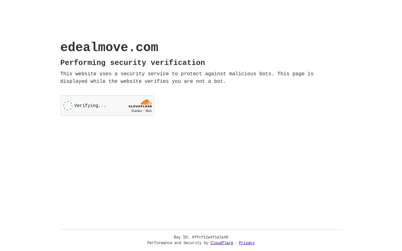 Screenshot of edealmove.com