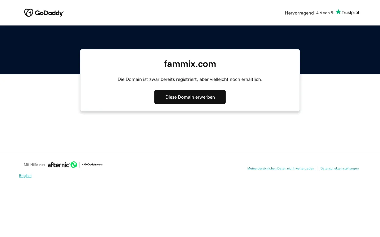 Screenshot of fammix.com