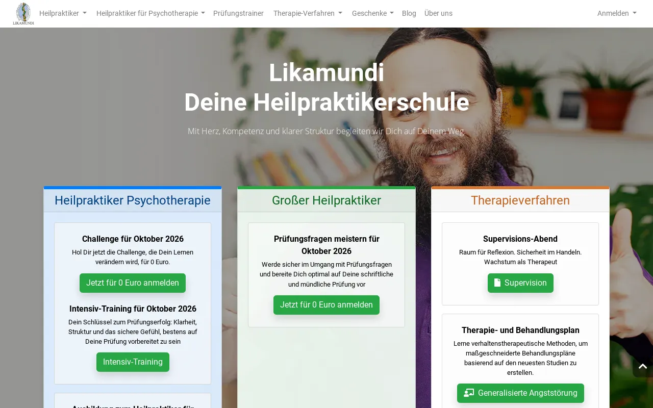 Screenshot of likamundi.de