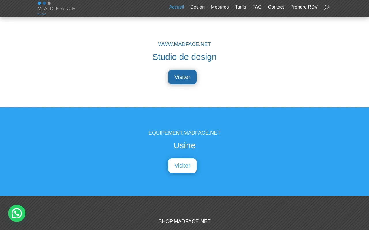 Screenshot of madface.net